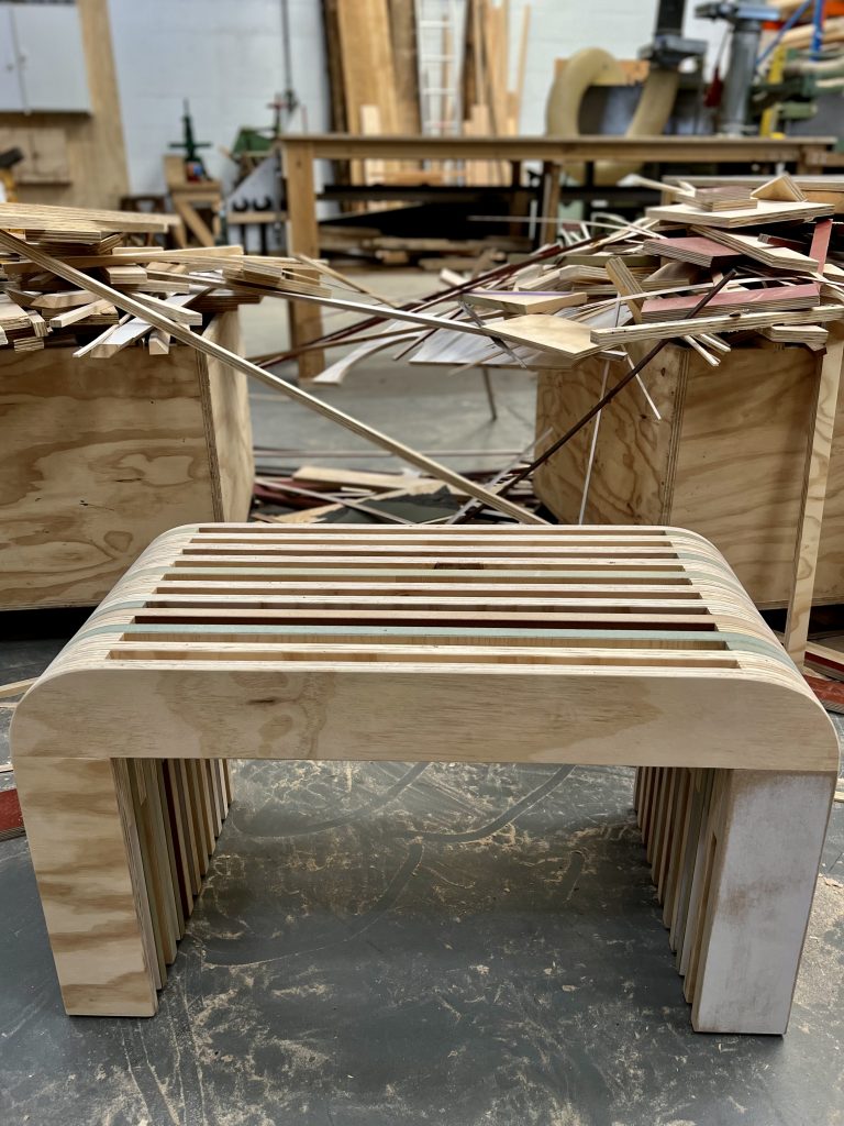 3 Bankje 1 bovenzijde