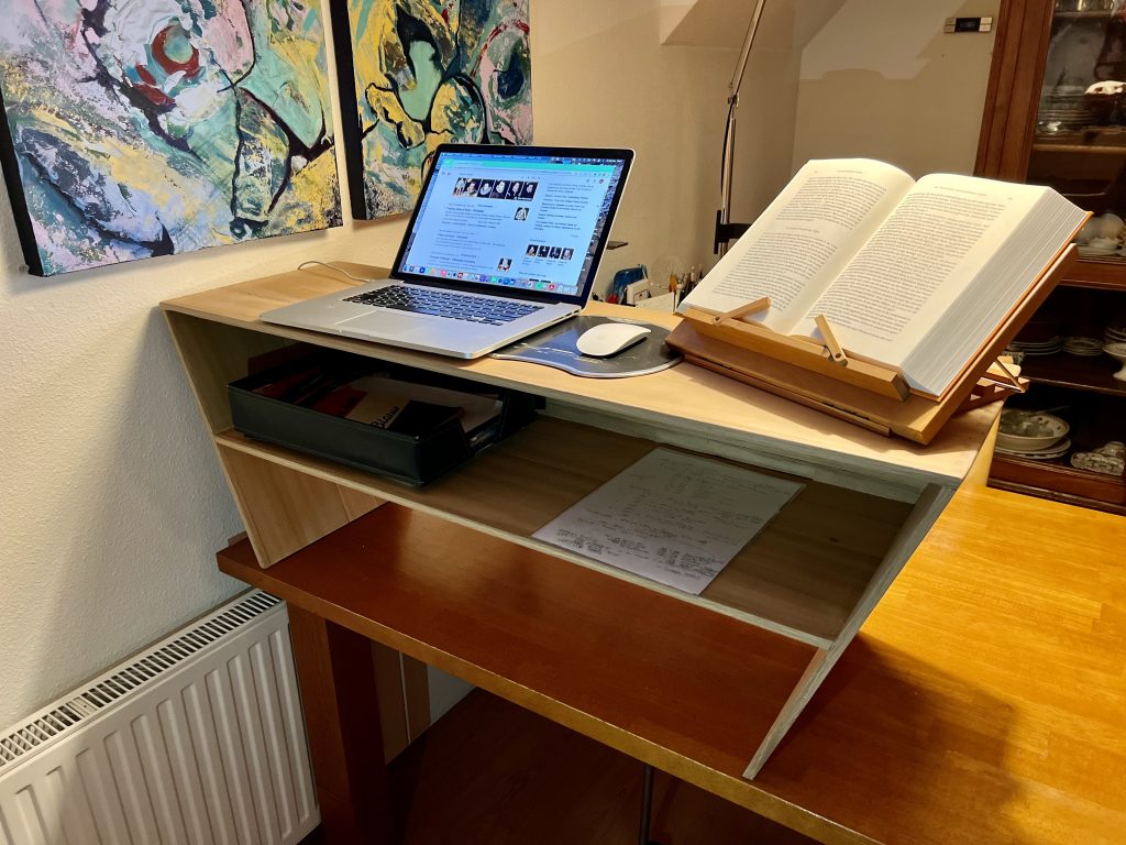 6 Optafel in gebruik voor